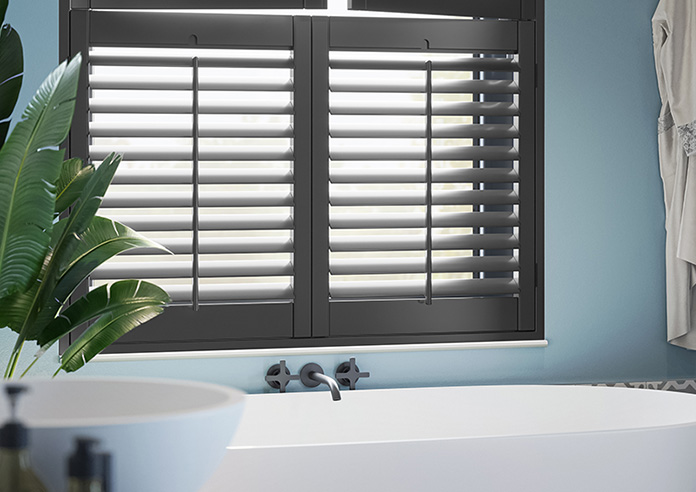 Bromley, Anthracite Grey - Tier on Tier Twist&Fit Plantation Shutter - Image 5